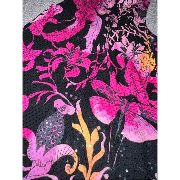 Y2K Gorgeous Sequined Y2K Tank Top XS - Picture 8 of 9